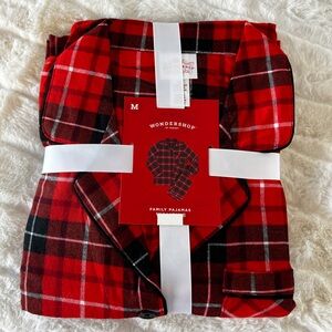 Wondershop Red and Black Plaid Pajama Set